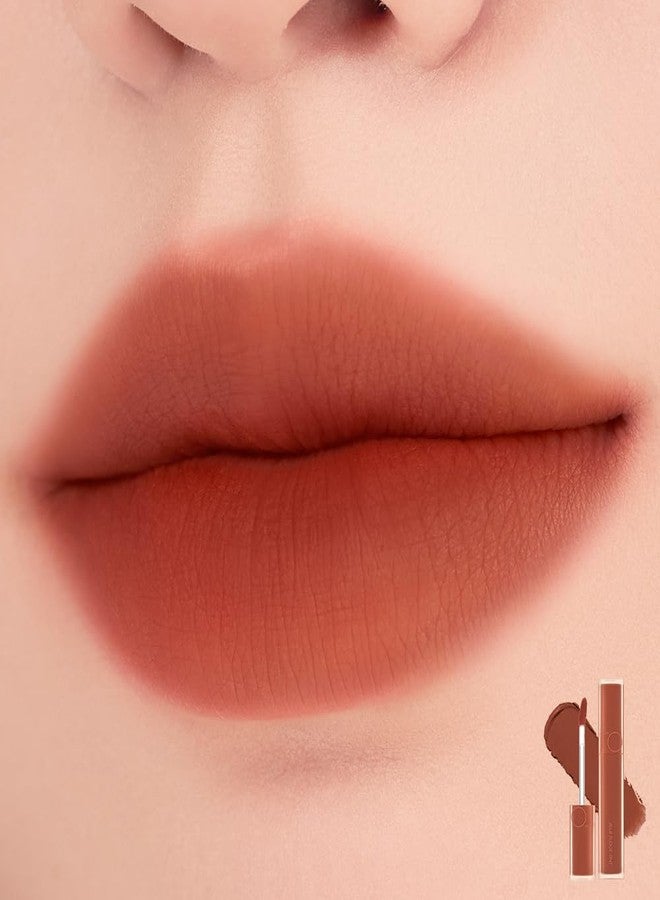 rom&nd BLUR FUDGE TINT 16 Burnt Orange - Velvety Matte K-Beauty Lip Stain for Soft Blurred Lips, Non-Drying, Long-Lasting Korean Lip Makeup - Image 2